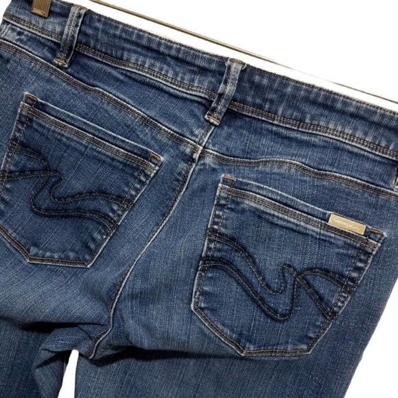 WHITE House Black Market Denim Jeans Size 4 - Picture 6 of 10